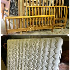 King size bed & mattress