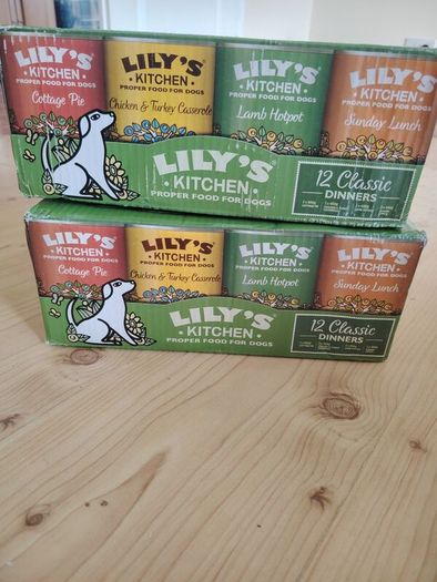 2 x Lily's Kitchen Classic 12 pack wet dog food