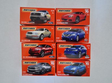 Matchbox Power Grabs various models, new.