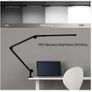 EYOCEAN Desk LED Laptop Lamp, with Clamp, Eye-Care Desk Lamp for Home Office Dimmable Image 2