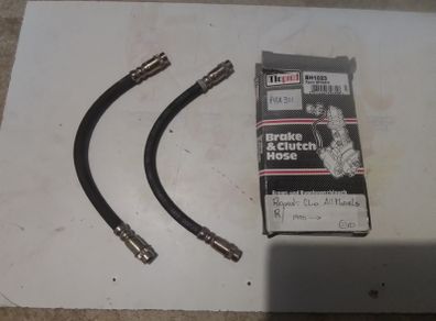 Renault Clio rear brake hoses.