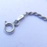 Vintage Sterling Silver 925 Pendant and Necklace length 16" - 5,95g Image 8
