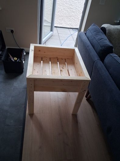 Handmade Raised Wooden Planter
