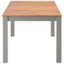 Dining Table 180x90x74 cm Solid Oak Wood Image 3