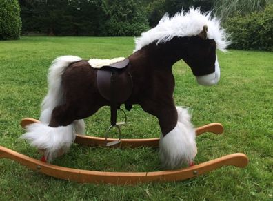 Merrythought Murphy Rocking Horse - Handmade and collectible