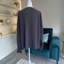 Ladies Long Sleeved Charcoal Grey Pleated Top from Autograph Image 3