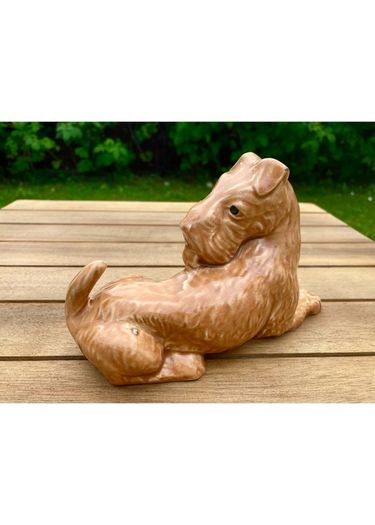 Vintage Ceramic Scottie Dog Figure