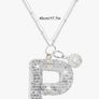 Brand New Mikovivi Glitter Letter Necklace, Image 2
