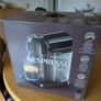 Nespresso coffee machine with lavazza frother and coffee pod stand Image 2