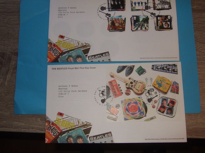 Special Stamps Of The Beatles.