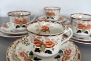 Tea Cups Saucers Side Plates Wood &amp; Sons