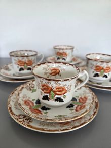Tea Cups Saucers Side Plates Wood & Sons