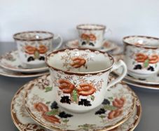 Tea Cups Saucers Side Plates Wood & Sons