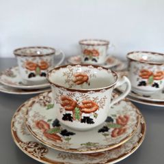 Tea Cups Saucers Side Plates Wood & Sons