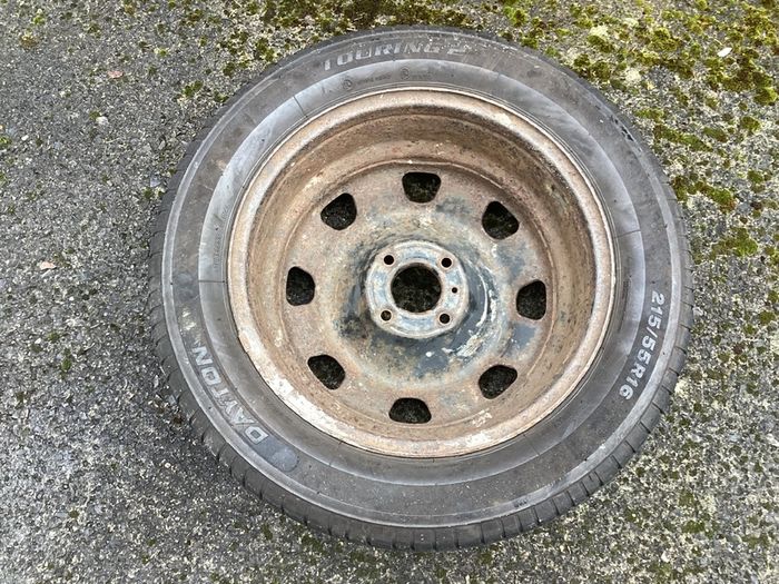Spare Tyre and wheels (215 / 55 / 16) for Citroen Berlingo, Peugeot Partner, 1.6HDi Diesel Engine, with 5 speed gearbox (Suits 2010 - 2018 Models.)