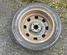 Spare Tyre and wheels (215 / 55 / 16) for Citroen Berlingo, Peugeot Partner, 1.6HDi Diesel Engine, with 5 speed gearbox (Suits 2010 - 2018 Models.)