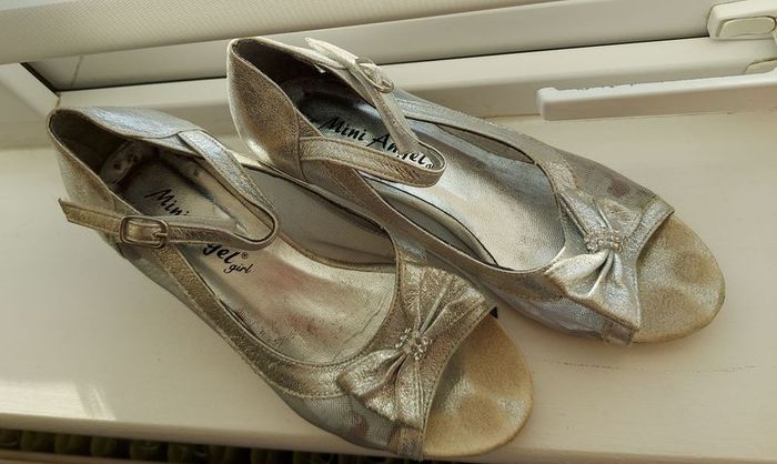 Communion /Wedding/Occasion  Girls High Heel Shoes