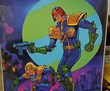 Judge Dredd #16 Brendan McCarthy Homage Cover
