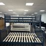 Triple bunk beds on special offer grey , navy ,white Image 3