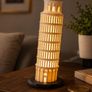 Bring a touch of Italy into your home with this detailed Leaning Tower of Pisa LED Lamp. Image 2