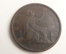 Victorian penny