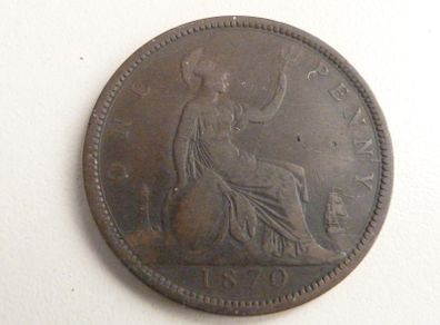 Victorian penny