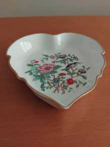 Aynsley heart shaped trinket  dish