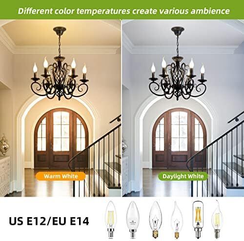 Iron Chandelier Antique Candle Style Black 6 Lights