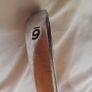 Taylormade rac LT 9 iron blue golf pride grip and metal shaft 99 cm long In excellent condition Image 5