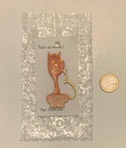 Clothilde Cat Brooch