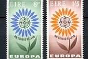 Ireland 1964 Scott # 196-197 EUROPA - Cat. Value 18.00 Euro - Mint Never Hinged (LPI) - Free Postage