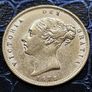 1872 - Die 365 Young Victoria Shield Reverse Half Sovereign Excellent condition with nice die crack. (1 Euro offer for PM to discuss Price!!) Image 6