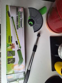 Zip Trim Cordless Grass Trimmer & Edger with Extensible Pole