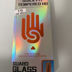 3pieces iphone HD Tempered Glass Screen Protector  with One Click Alignment Installation Tool Kit