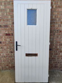 Wooden door 202high 86 wide