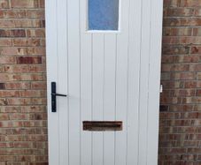 Wooden door 202high 86 wide