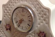 Donegal Parian China Flora Blarney Mantle Clock