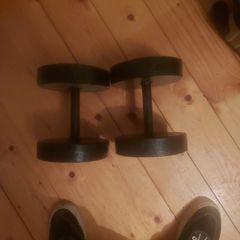 20kg x 2 dumbbells