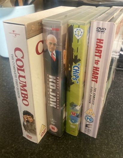Classic 70s Cop & Detective TV Show Box Set Bundle (DVD) Retro Lot