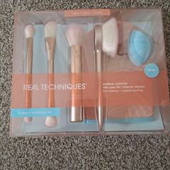 Real techniques endless summer makeup brush and tan set