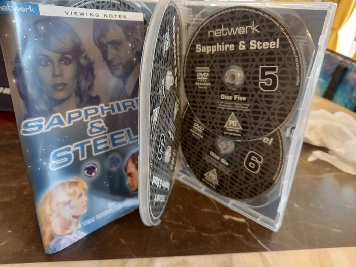 Sapphire & Steel Complete Series Dvd Joanna Lumley