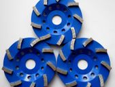 3 Diamond grinding discs, cup, wheel 115mm 4