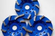 3 Diamond grinding discs, cup, wheel 115mm 4" inch concrete, stone