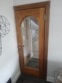 Wooden & Glass doors x 3