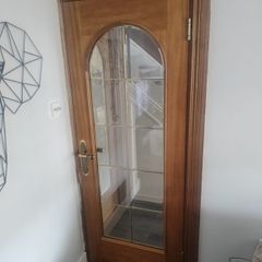 Wooden & Glass doors x 3