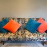 1950's  Vintage Danish Sofa re-upholstered Image 9
