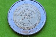 Slovenia 2010 year Uncirculated 2 Euro coin.