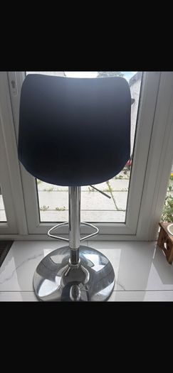 Kitchen Stools navy adjustable height X2