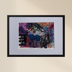 Original Art original Art Kitchen contemporary Irish Art abstract painting
