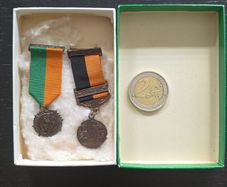 Pair of miniature medals ( 1916 Easter Rising and War of Independence With Comrac bar ) for sale